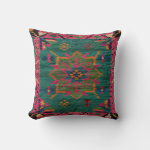 Green Kilim Kussens bij Pottery Barn: A Blend