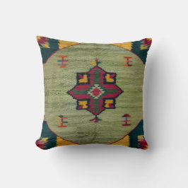Green Kilim Kussens USA: authentiek vakmanschap