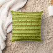 Green Kilim Stripe Kussen (Deken)