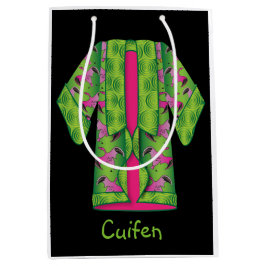 Green Kimono Gift Bag Medium Cadeauzakje