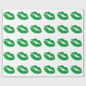 Green Kiss/Irish Cadeaupapier (Vlak)