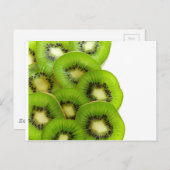 Green Kiwi Fruit Briefkaart (Voorkant / Achterkant)
