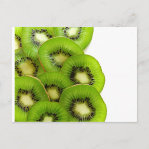 Green Kiwi Fruit Briefkaart