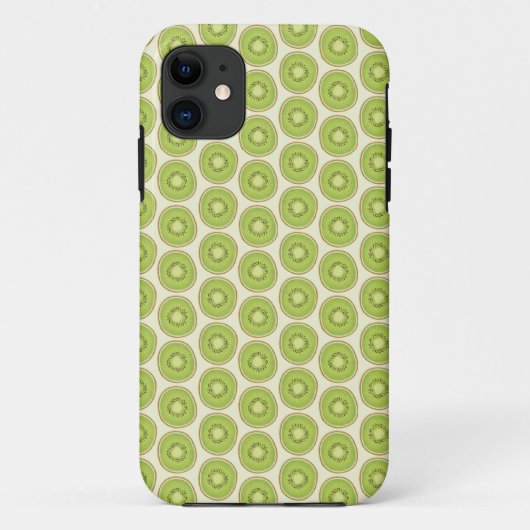 Green Kiwi Pattern Case-Mate iPhone Case (Achterkant)