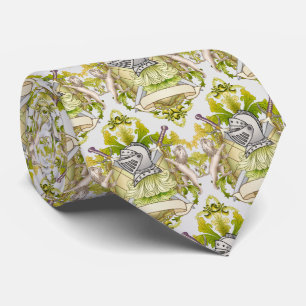 Green Knight Family Crest Stropdas