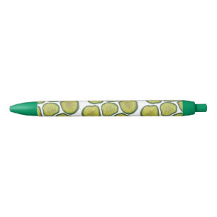 Green Kosher Dill Pickle Chips Sweet Pickle Print Zwarte Inkt Pen