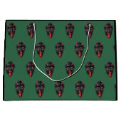 Green Krampus Groot Cadeauzakje (Voorkant)