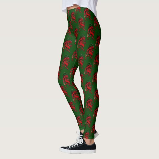 Green Krampus Leggings (Links)