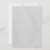 Green Lace Gingham Recipe Kaarten (Achterkant)