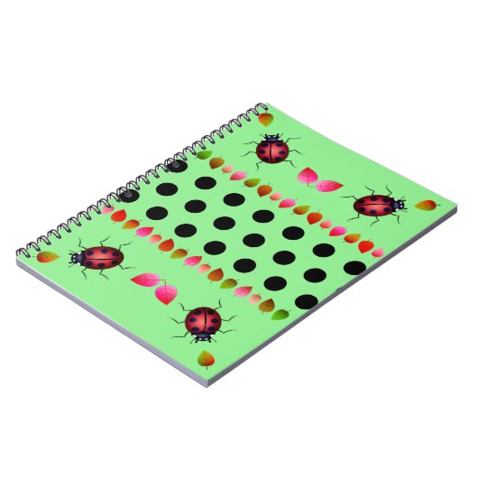 Green Lady Beetle's Notitieboek (Linkerzijde)