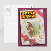 Green Lama 7 Briefkaart (Voorkant / Achterkant)