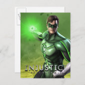 Green Lantern Briefkaart (Voorkant / Achterkant)