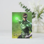 Green Lantern Briefkaart (Staand voorkant)