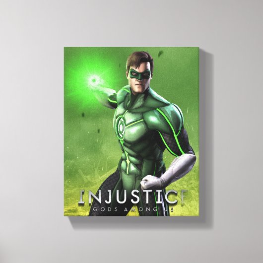Green Lantern Canvas Afdruk (Voorkant)