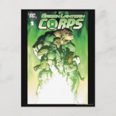 Green Lantern Corps Briefkaart (Voorkant)