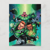 Green Lantern Corps Briefkaart (Voorkant)
