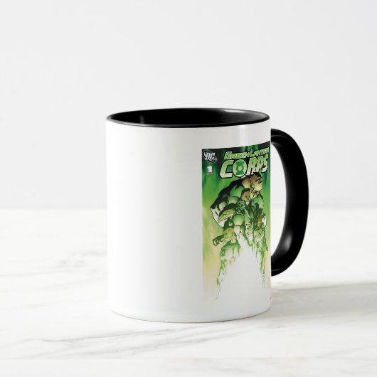 Green Lantern Corps Mok (Voorkant rechts)