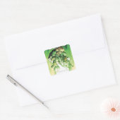Green Lantern Corps Vierkante Sticker (Envelop)