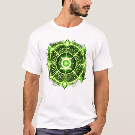 Green lantern & Dr. Strange  T-shirt (Voorkant)