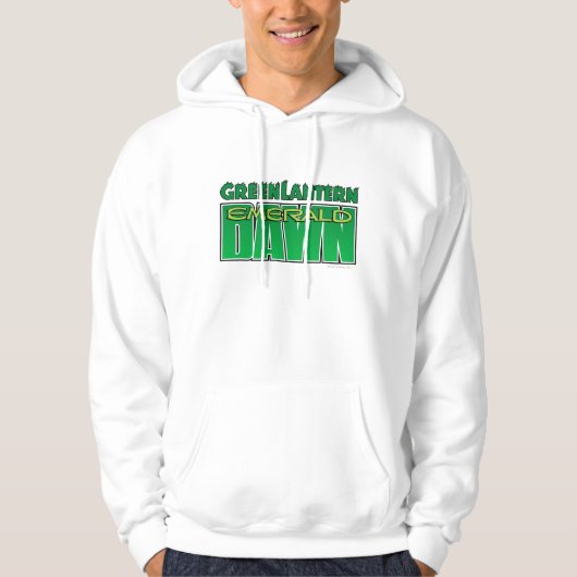 Green Lantern - Emerald Dawn Logo Hoodie (Voorkant)