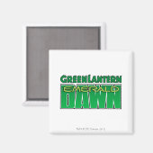 Green Lantern - Emerald Dawn Logo Magneet (Voorkant / Achterkant)