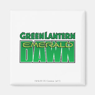 Green Lantern - Emerald Dawn Logo Magneet