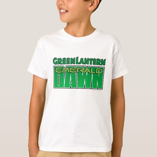 Green Lantern - Emerald Dawn Logo T-shirt (Voorkant)
