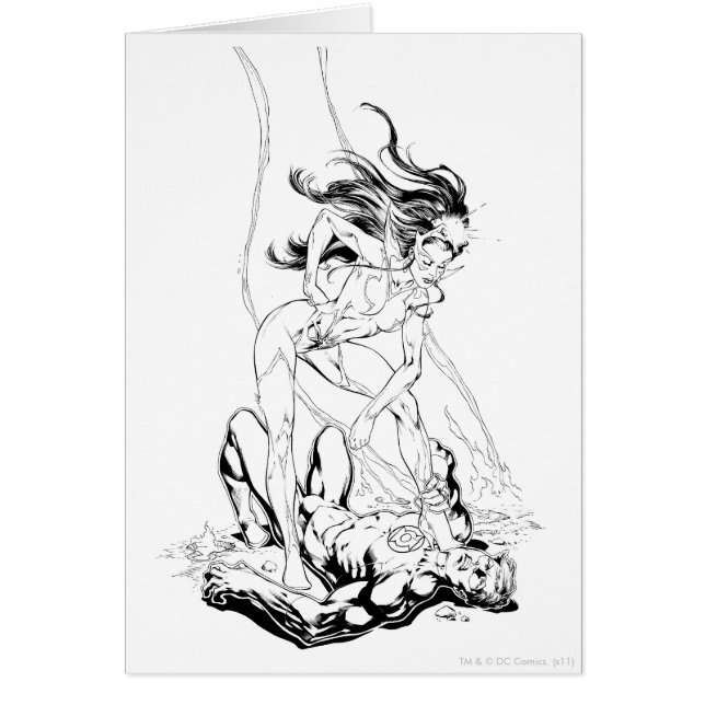 Green Lantern en Star Sapphire (Voorkant)