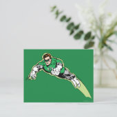 Green Lantern Energy Beam Briefkaart (Staand voorkant)