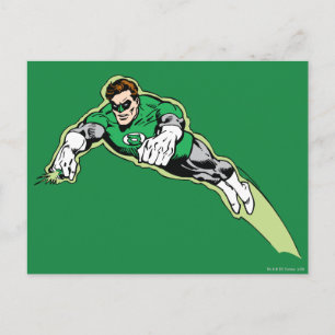Green Lantern Energy Beam Briefkaart