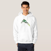 Green Lantern Energy Beam Hoodie (Voorkant volledig)