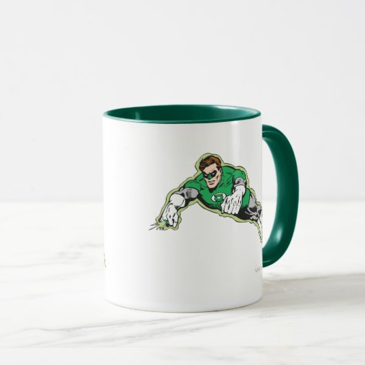 Green Lantern Energy Beam Mok (Voorkant rechts)