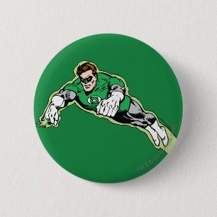 Green Lantern Energy Beam Ronde Button 5,7 Cm