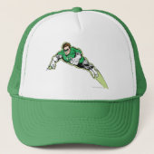 Green Lantern Energy Beam Trucker Pet (Voorkant)