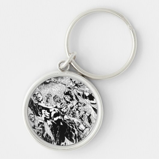 Green Lantern Group Sleutelhanger (Voorkant)