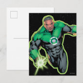 Green Lantern John Stewart Briefkaart (Voorkant / Achterkant)