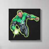 Green Lantern John Stewart Canvas Afdruk (Voorkant)