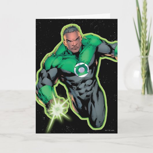 Green Lantern John Stewart Kaart (Voorkant)