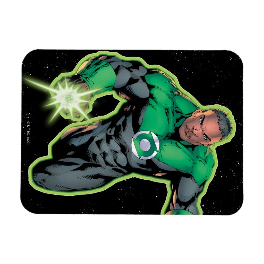 Green Lantern John Stewart Magneet (Horizontaal)