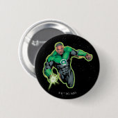 Green Lantern John Stewart Ronde Button 5,7 Cm (Voorkant /achterkant)