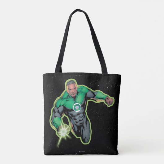Green Lantern John Stewart Tote Bag (Achterkant)