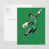 Green Lantern Jump Briefkaart (Voorkant / Achterkant)