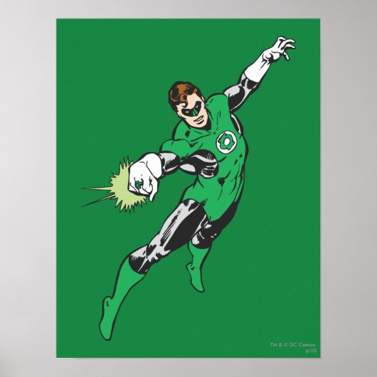 Green Lantern Jump Poster (Voorkant)
