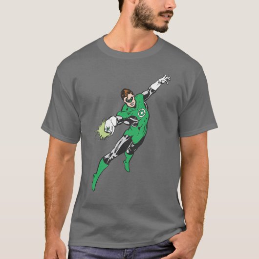 Green Lantern Jump T-shirt (Voorkant)
