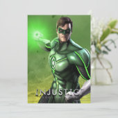 Green Lantern Kaart (Staand voorkant)