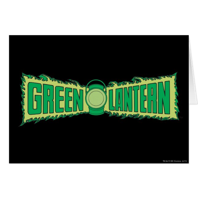 Green Lantern Letters 1 (Voorkant Horizontaal)