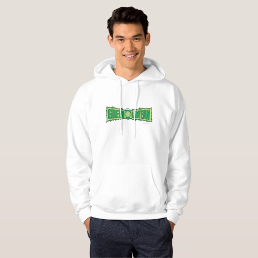 Green Lantern Letters 1 Hoodie (Voorkant volledig)