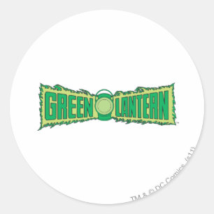 Green Lantern Letters 1 Ronde Sticker
