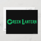 Green Lantern Letters 2 Briefkaart (Voorkant / Achterkant)