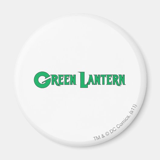 Green Lantern Letters 2 Magneet (Voorkant)